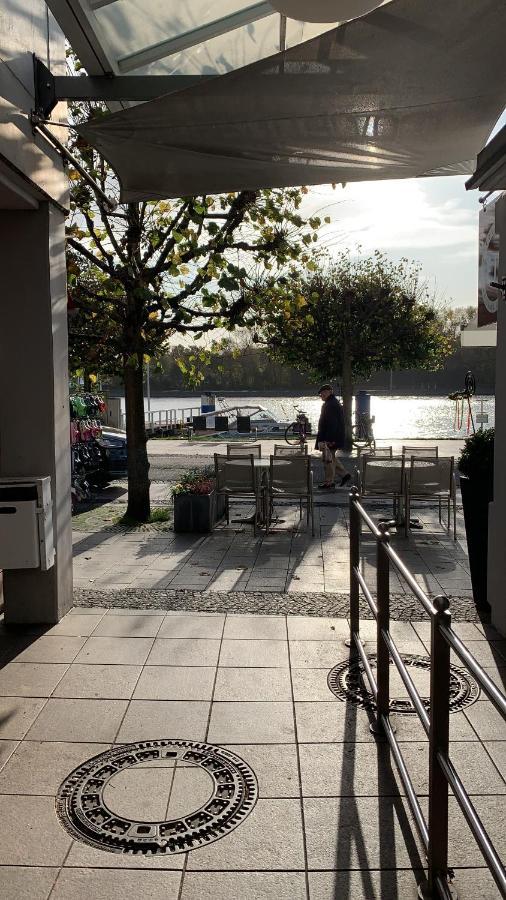 Ferienwohnung Am Traveufer Lubeka Zewnętrze zdjęcie